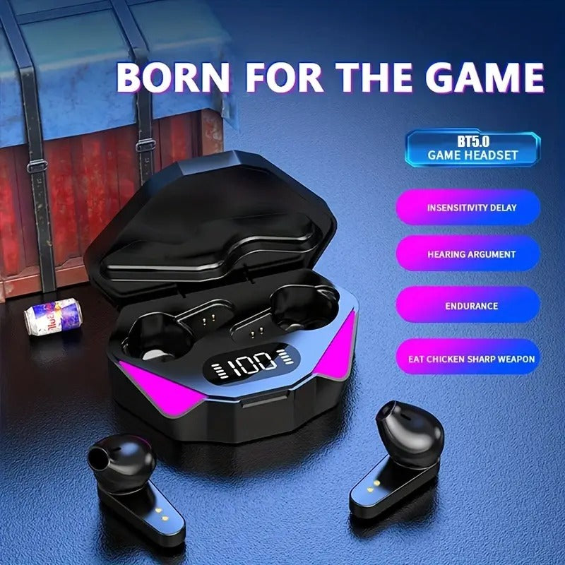 X15 Wireless Gaming Earbuds for Cycling and Gaming